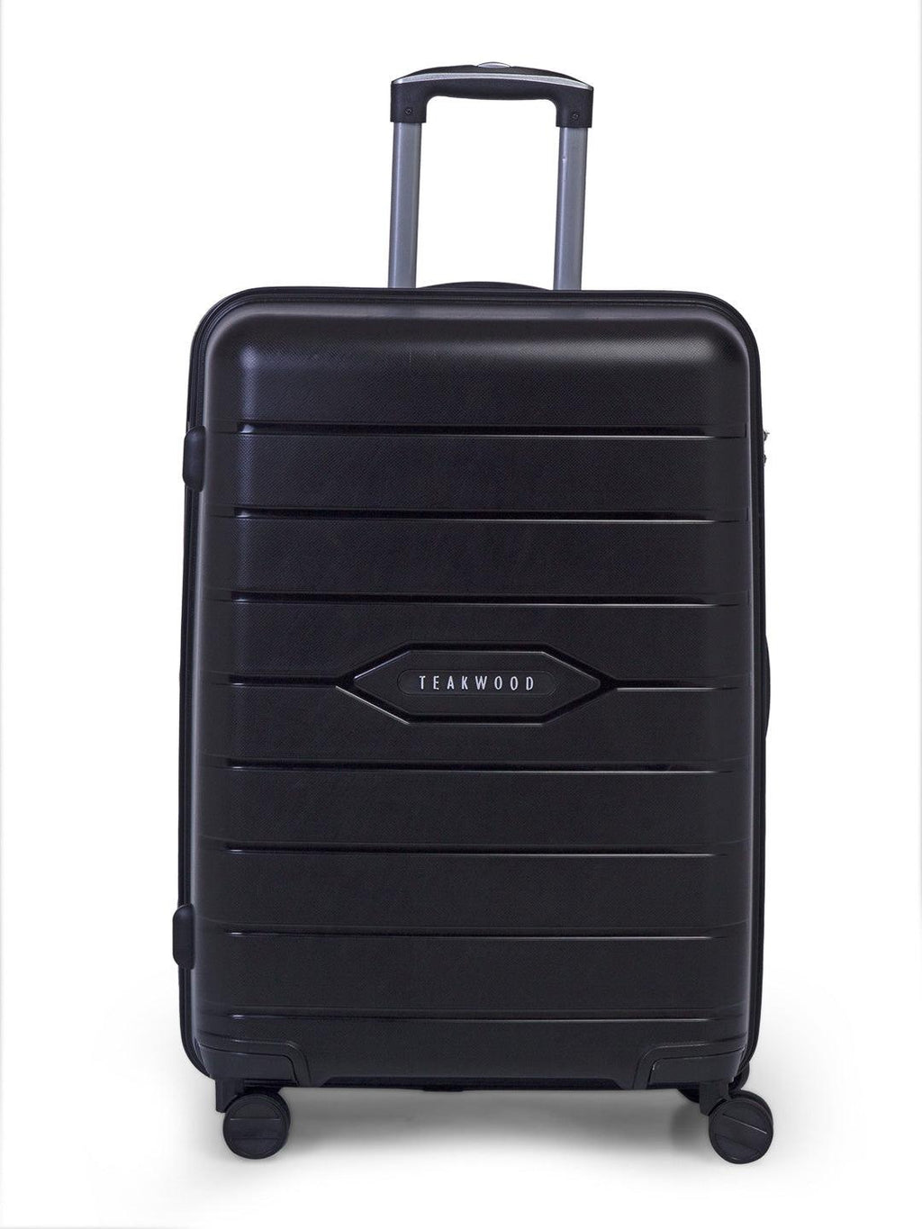 Teakwood Leathers Dart Small Black Trolley Bags 32 L - Cabin