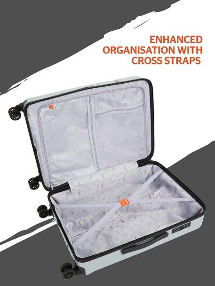 Wildcraft Helios Small Cabin Trolley Bag - Silver