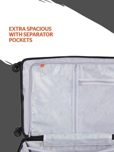 Wildcraft Helios Small Cabin Trolley Bag - Silver
